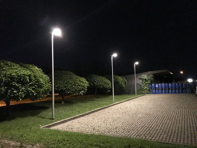 LED Solar Parkplatzbeleuchtung SUNLEDS Parkplatzleuchten